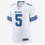 Barry Sanders Detroit Lions Men's Nike NFL Game Football